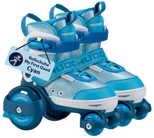 Hudora Rollerskates My First Quad cyan schwarz 22064