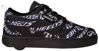 Heelys Fitnessschuhe schwarz weiß grau Wirbel-Logo