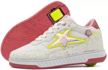 Breezy Rollers Shoes with Wheels star pink