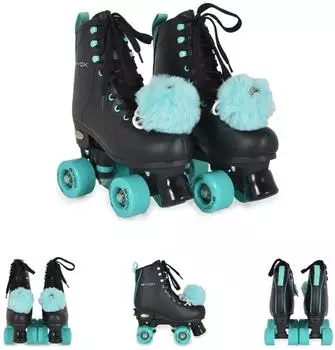 byox Inline Skates 2 in 1 Double schwarz
