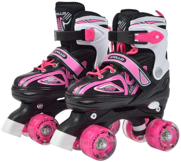 Apollo Sports Apollo Roller Skates Super Quad X-Pro LED black/pink Test TOP  Angebote ab 47,49 € (August 2023)