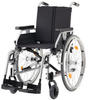 Leichtgewicht-Rollstuhl Bischoff & Bischoff Pyro Light Silbermetallic 43 cm