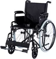Romed manueller faltbarer Rollstuhl "Dynamic", schwarz 1 St