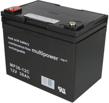 Multipower Akku kompatibel Elektromobil 60V 5x 12V 36Ah Blei MP