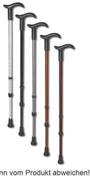 Rebotec Simplex Gehstock h&ouml;henverstellbar schwarz