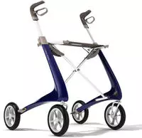 Carbon Ultralight Rollator Blau 1 St