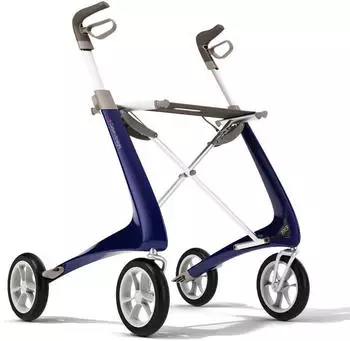 byAcre Carbon Ultralight Komfort Rollator blau byAcre Carbon Ultralight Komfort Rollator blau