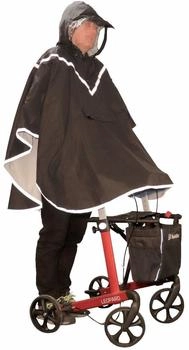 FabaCare Regenjacke für Rollator grau