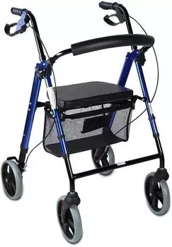 Mobiclinic Hércules Aluminium Rollator blau Mobiclinic Hércules Aluminium Rollator blau