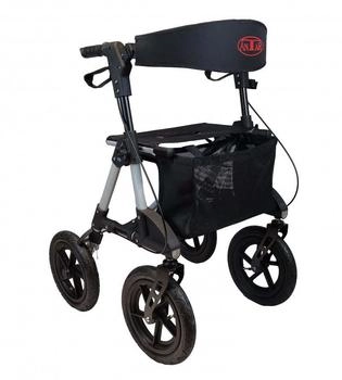 Antar Aluminium Outdoor Rollator mit Luftbereifung