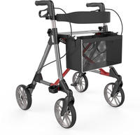 Russka Elan Classic Rollator | Sehr geringes Gewicht | Ergonomische Handgriffe
