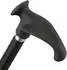 Gastrock Relax Gehstock mit Softgrip Derby anatomisch links