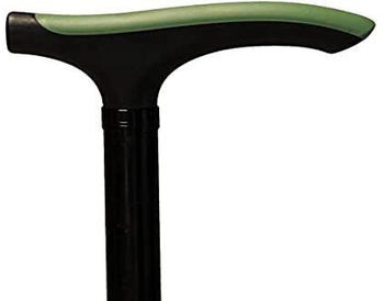 Queraltó T-Handle Advance Gehstock aus Aluminium grün