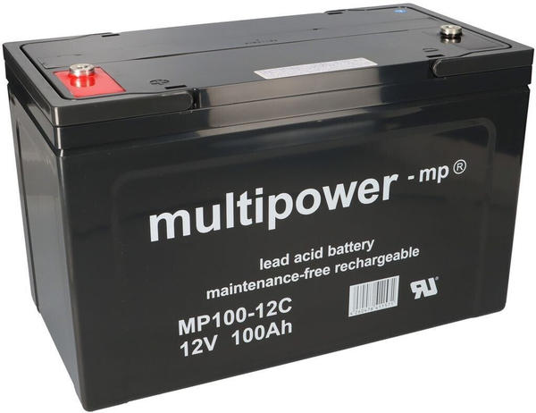 Testbericht Multipower Blei AGM Akku 12V 100Ah für Vintage Mobility Elektromobil Grönland (2 Stk.)