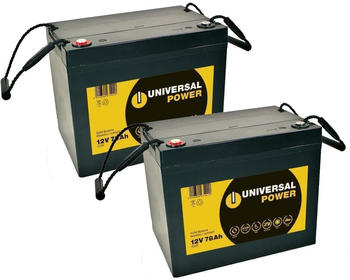 Universal Power Ersatzakku Carpo 4 Scooter 24V 2 x 12V 75Ah