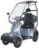 Greenstreet E-Mover Deluxe inkl. Topcase und Dach dunkelgrau