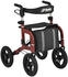 rot: Mobilex Puma Air Outdoor Rollator