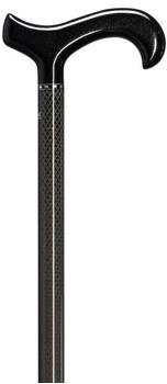 Gastrock Gehstock Carbon Derby schwarz