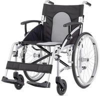 Bischoff & Bischoff Transportrollstuhl Vida mit 22" Greifreifen, faltbar, die