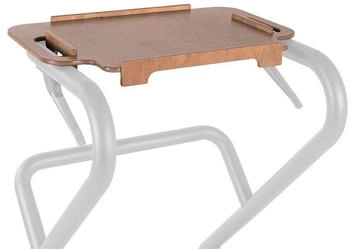 Saljol Echtholz Tablett für den Wohnraumrollator
