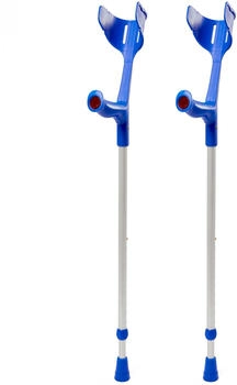 Pulox Magic-Soft Unterarmgehstütze mit Soft-Grip enzianblau 2 Stk.