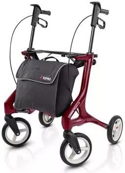Topro Pegasus Carbon Leichtgewichtrollator rot
