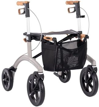 Saljol Aluminium Rollator SH 62 cm Pearl Grey
