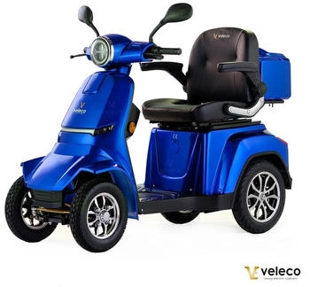 Veleco Gravis Mobilitätsroller mit 4 Rädern blau