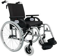 FabaCare Premium Rollstuhl Dolphin 271351, Aluminium, Leichtgewichtrollstuhl,