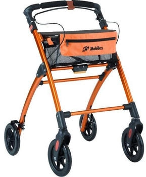 Mobilex Jaguar Indoor Rollator blau/weiß