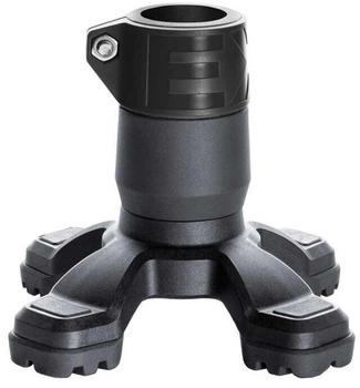 Ossenberg Safety Foot 4-Punkt Gummikapsel 16-17mm schwarz
