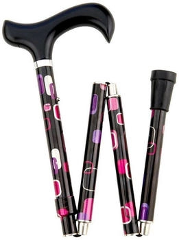 Gastrock Gehstock Deluxe-Schlank-Faltstock Pop Up