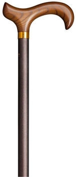 Gastrock Gehstock Leichtmetall-Derby Bronze