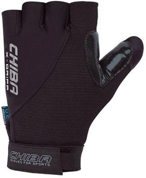 Chiba Argon II Rollstuhlhandschuh halboffen schwarz Gr. S