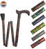 Gima Herdegen 255611 Faltbar Aluminium Gehstock- Kaschmir Fantasie