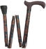Gima Herdegen 255611 Faltbar Aluminium Gehstock- Kaschmir Fantasie