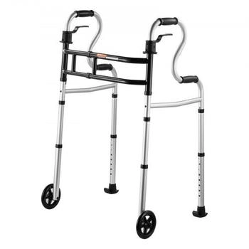 VEVOR Gehgestell Gehbock Gehwagen Gehstock 790-965mm höhenverstellbar 204kg Alu VEVOR Gehgestell Gehbock Gehwagen Gehstock 790-965mm höhenverstellbar 204kg Alu