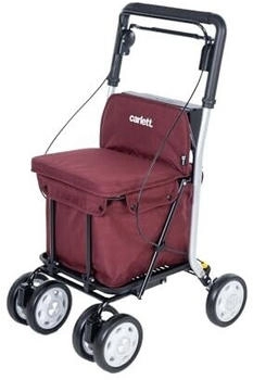 Carlett Helden des Alltags Flex Shopping Rollator ""Carry move"" x rot