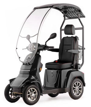 Veleco Gravis Elektromobil mit Dach grau