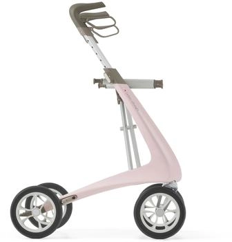 byAcre Carbon Ultralight Rollator Zartrosa Komfort