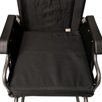 Seniori Rollstuhlkissen 42 x 42 x 8 cm 2K. Schwarz