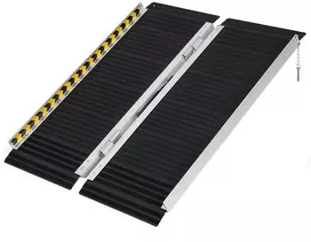 Costway Auffahrrampe 91 x 74cm