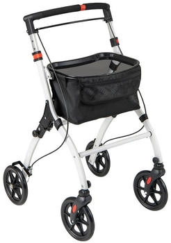 Costway Indoor Rollator weiß/schwarz