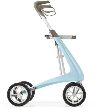 byAcre Carbon Ultralight Rollator Morgenblau Klassisch