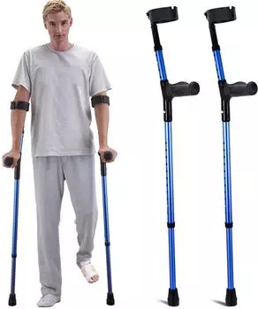 VEVOR Unterarmgehstützen bis 158 kg (2 Stk.)
