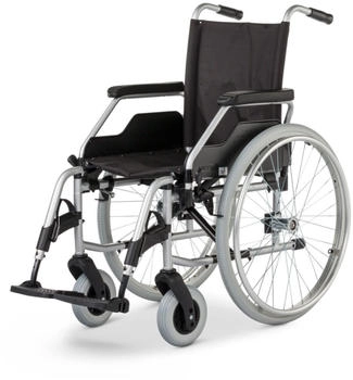 Meyra Budget 9.050, Steckachse, TrBr, Seitenteile 577, silverline, PU SB 38