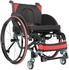 Antar Aktivrollstuhl leichter Faltrollstuhl mit 24″ Sporträdern 43 cm