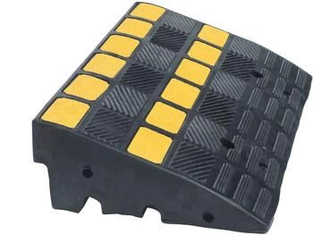 Moravia Bordstein-Rampe Hartgummi HxBxT 150 x 600 x 360 mm