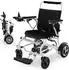 VEVOR Elektrischer Rollstuhl E-Rollstuhl 136kg faltbar 21km 53cm Sitzfläche