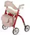 Antar Aluminium Rollator faltbar mit Sitz und Einkaufstasche 8,5 kg